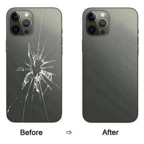 iPhone 13 Pro Gold128g 背面ガラス割れ、バッテリー新品 Amazon.co.jp